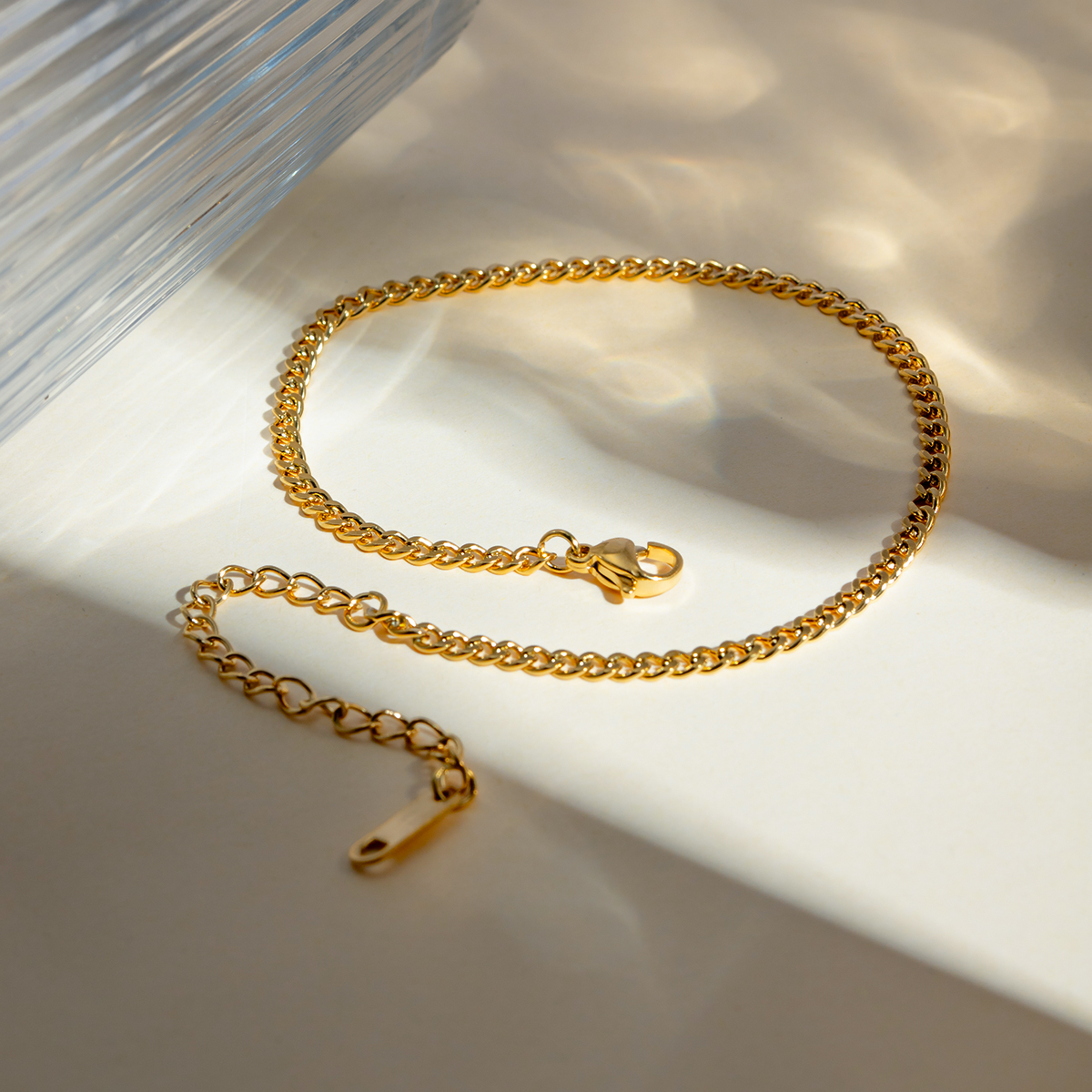 Detail článkového řetězu 3 mm – ELENYS Classic Chain
